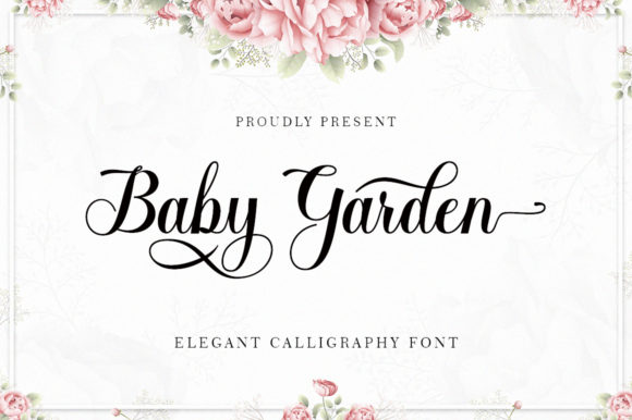 Baby Garden: A Light Handwritten Font for Elegant Designs