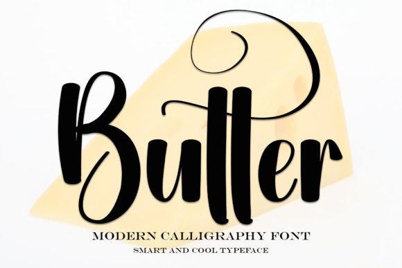 Butter: A Stylish Handwritten Font for Modern Designs