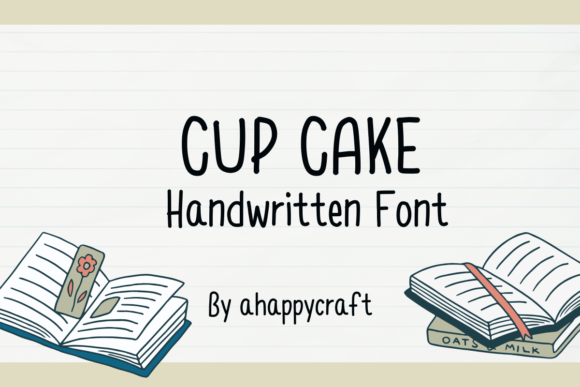 Cup Cake: A Sweet and Friendly Handwritten Font for Creative Designs