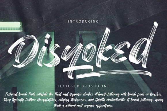 Discover the Rugged Charm of the Disyoked Typeface