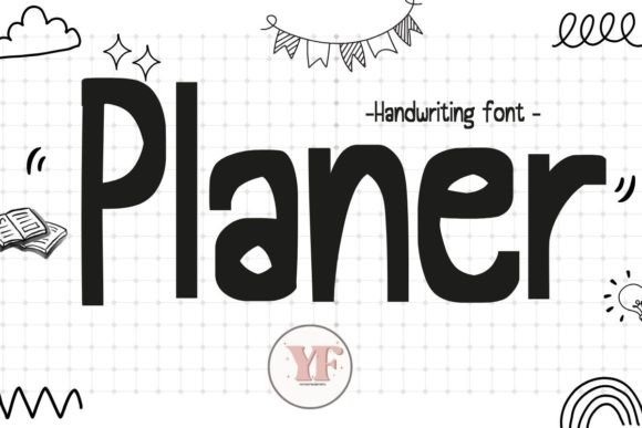 Planer: A Handwritten Font with Striking Appeal