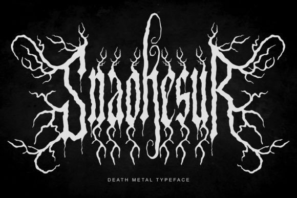 Snaokesur: A Brutal Display Typeface for Fearless Design